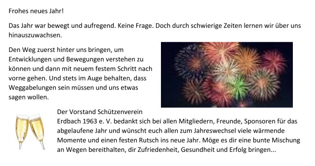 Read more about the article Frohes neues Jahr!